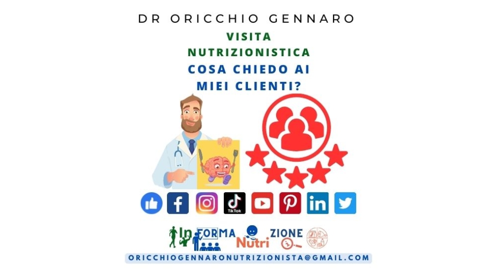 Visita Nutrizionistica Dr Oricchio Gennaro