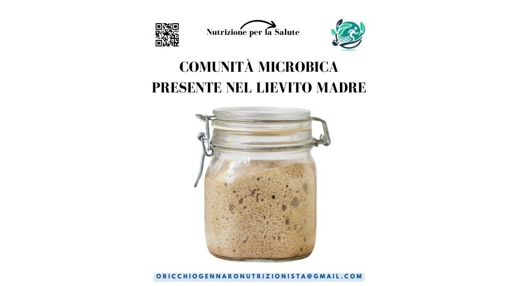 COMUNITÀ MICROBICA PRESENTE NEL LIEVITO MADRE