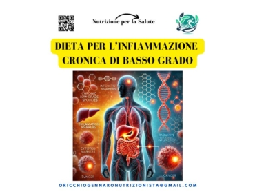 DIETA PER L'INFIAMMAZIONE CRONICA DI BASSO GRADO