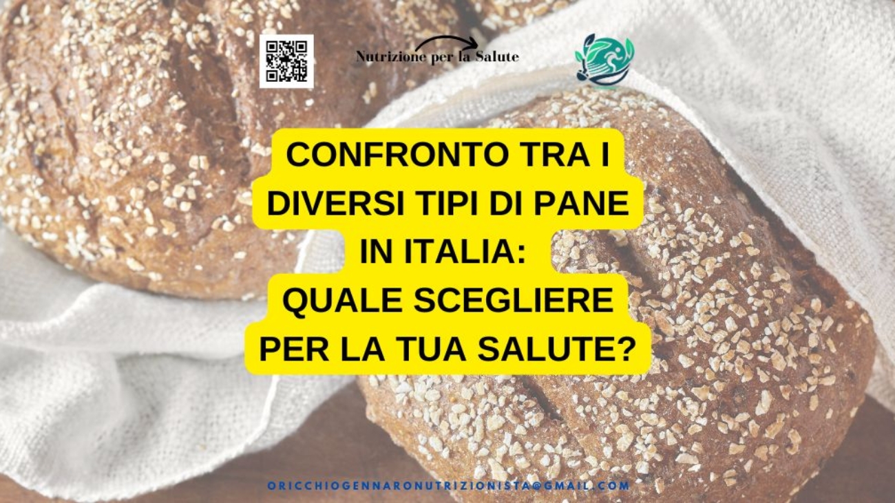 CONFRONTO TRA I DIVERSI TIPI DI PANE IN ITALIA