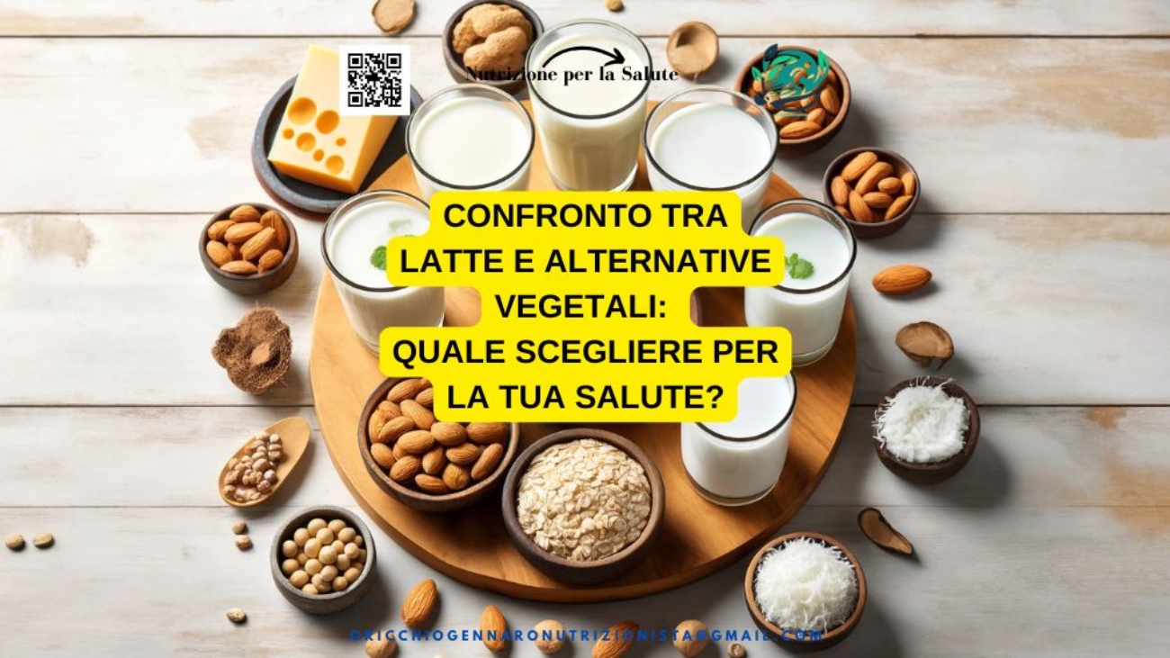 CONFRONTO TRA LATTE E ALTERNATIVE VEGETALI: QUALE SCEGLIERE PER LA TUA SALUTE?