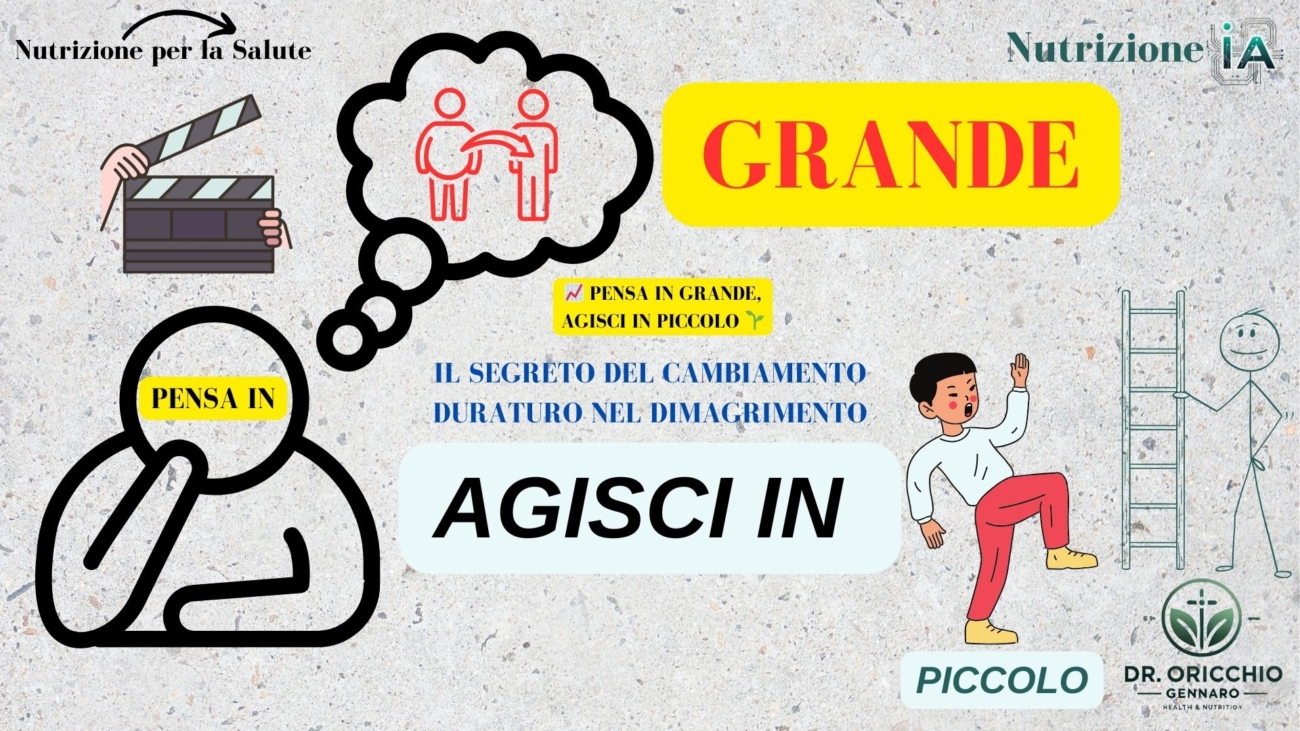 PENSA IN GRANDE, AGISCI IN PICCOLO